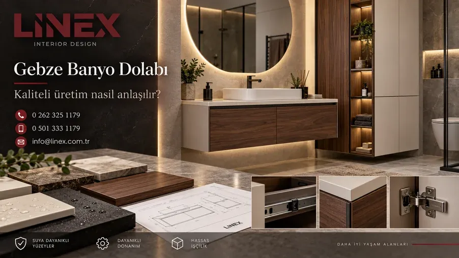 Gebze Banyo Dolabı Firmaları Arasında Kaliteli Üretim Nasıl Anlaşılır?