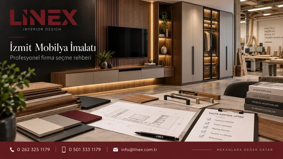 İzmit Mobilya İmalatı İçin Profesyonel Firma Seçme Rehberi