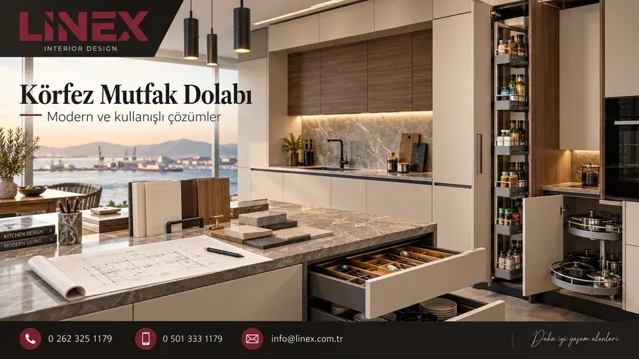 Körfez Mutfak Dolabı Modellerinde Modern ve Kullanışlı Çözümler