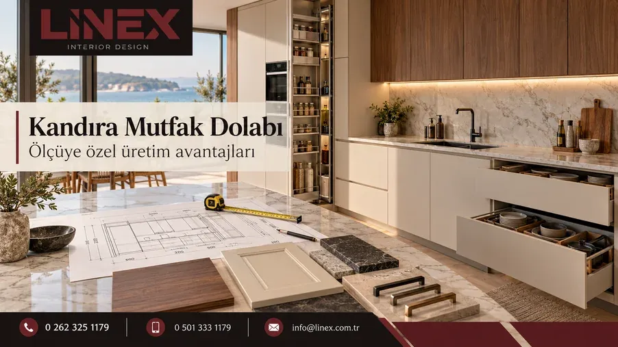 Kandıra Mutfak Dolabı İçin Ölçüye Özel Üretim Neden Daha Avantajlıdır?