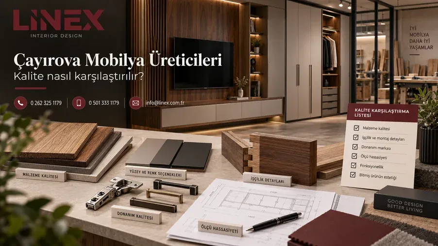 Çayırova Mobilya Üreticileri Arasında Kalite Nasıl Karşılaştırılır?