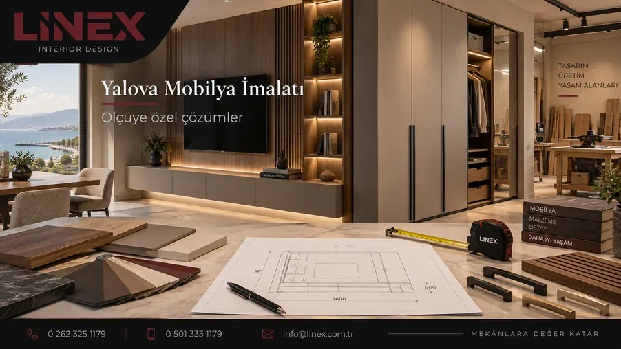 Yalova Mobilya İmalatı İçin Ölçüye Özel Çözümler
