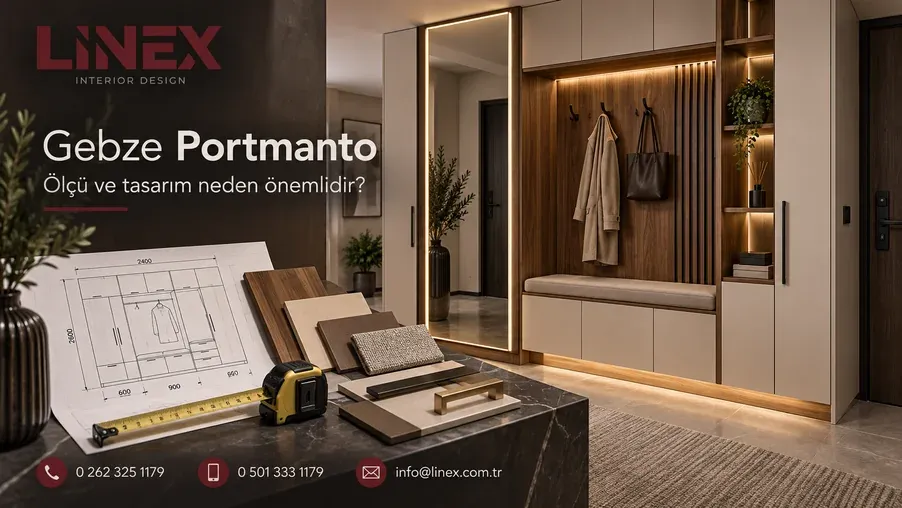 Gebze Portmanto Yaptırırken Ölçü ve Tasarım Neden Önemlidir?