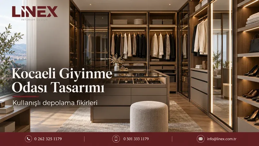 Kocaeli Giyinme Odası Tasarımı İçin Kullanışlı Depolama Fikirleri