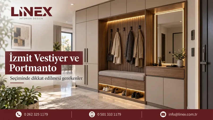 İzmit Vestiyer ve Portmanto Seçiminde Dikkat Edilmesi Gerekenler
