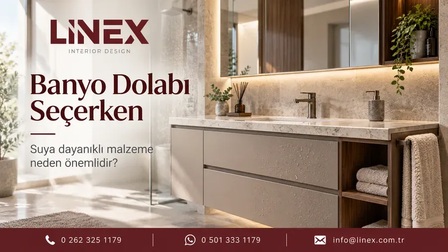 Banyo Dolabı Seçerken Suya Dayanıklı Malzeme Neden Önemlidir?
