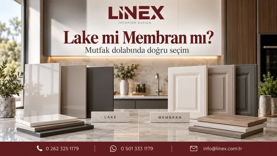 Lake Mutfak Dolabı mı Membran Mutfak Dolabı mı Daha Avantajlıdır?